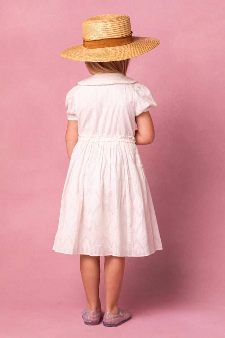 Mini Betty Dress in White - FINAL SALE