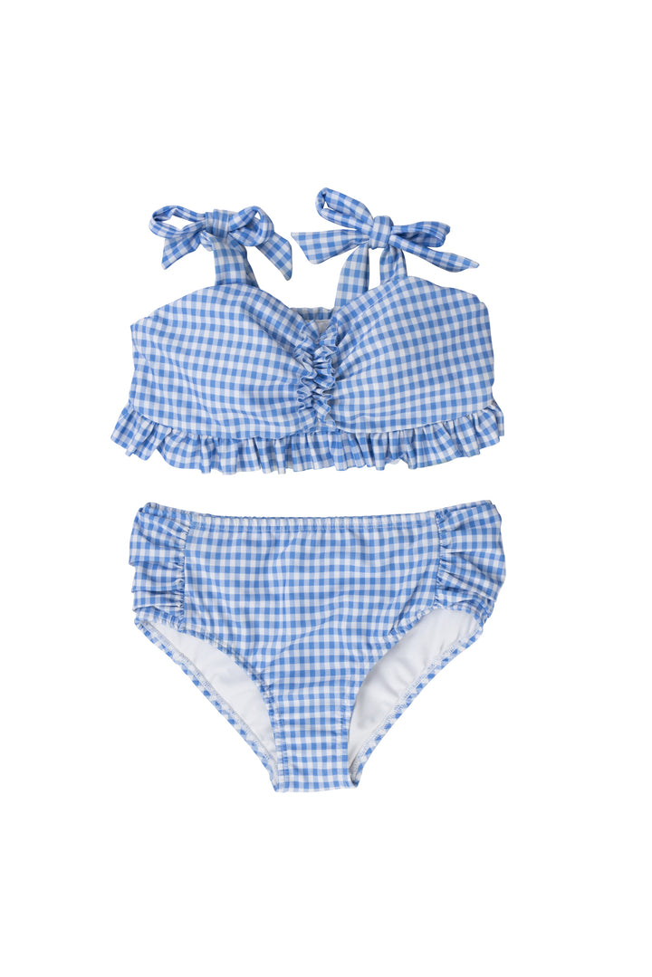 Mini Brandi Bandeau Top in Blakely Gingham