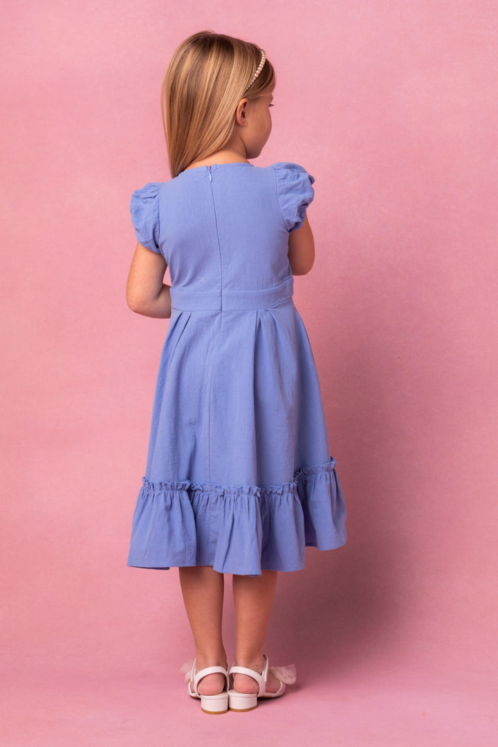 Mini Dahlia Dress in Blue - FINAL SALE