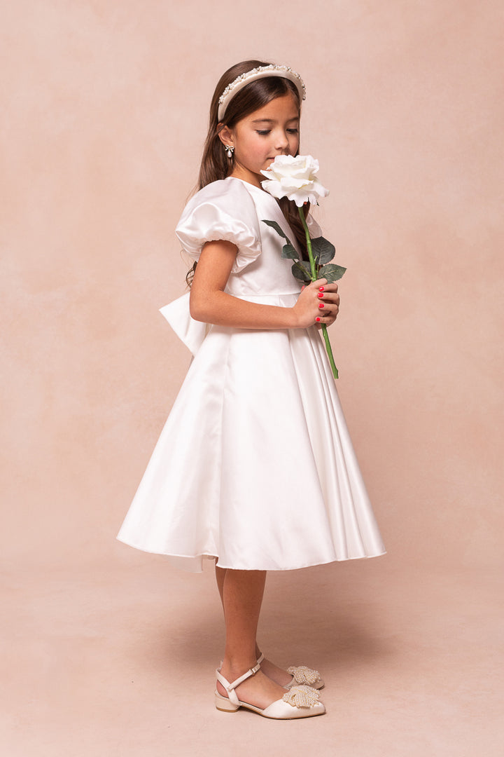 Mini Marlie Mae Dress in White