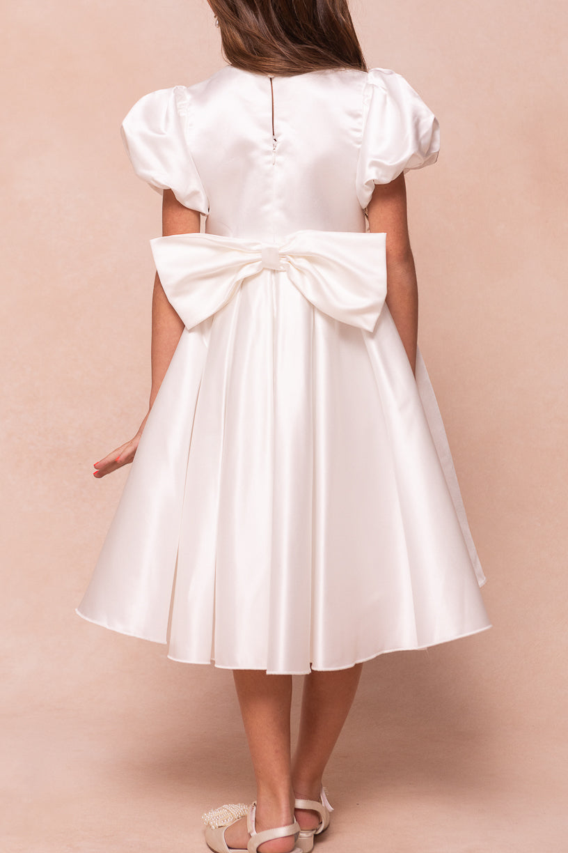 Mini Marlie Mae Dress in White