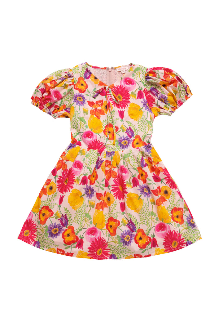 Mini Fleur Dress in Multicolor Floral