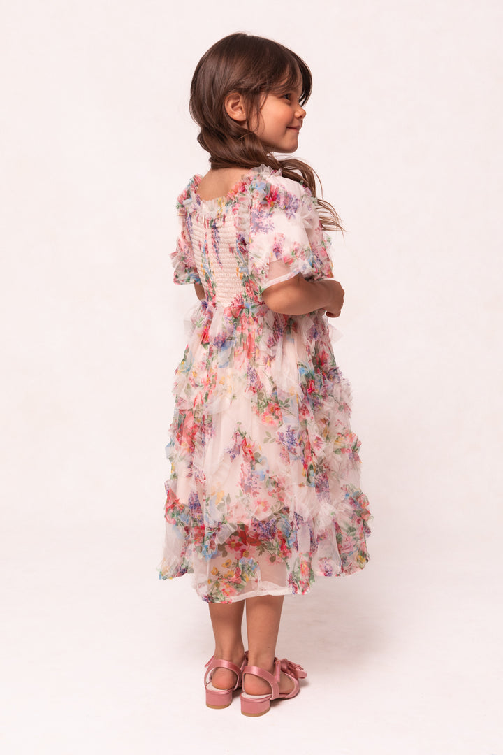 Mini Florentina Dress in Pink Floral