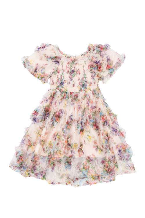 Mini Florentina Dress in Pink Floral