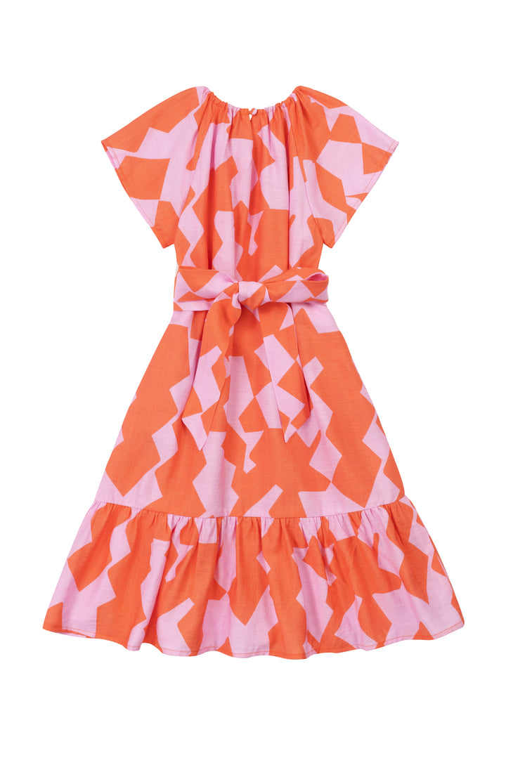 Mini Haven Dress in Geometric