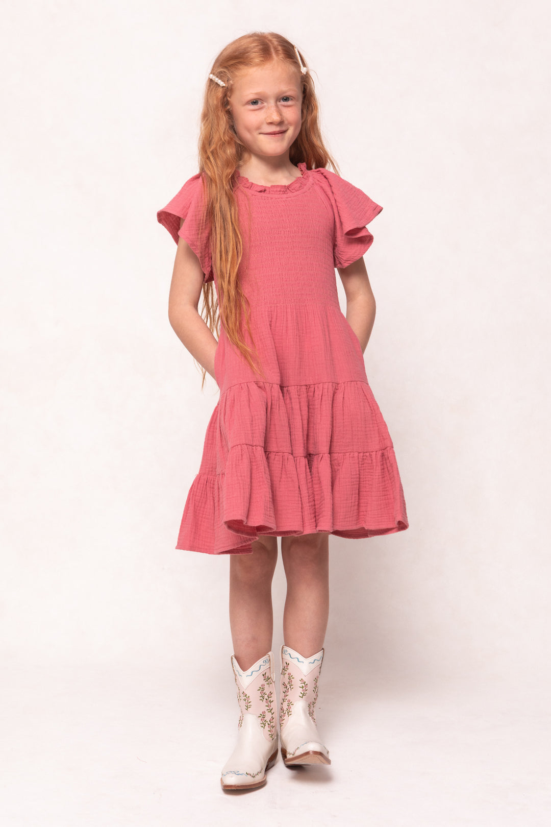Mini Jovie Dress in Pink