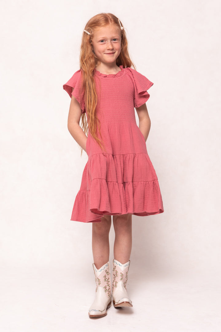 Mini Jovie Dress in Pink