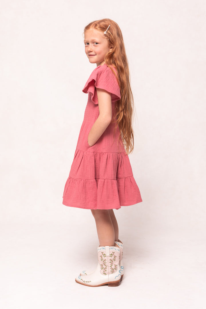 Mini Jovie Dress in Pink
