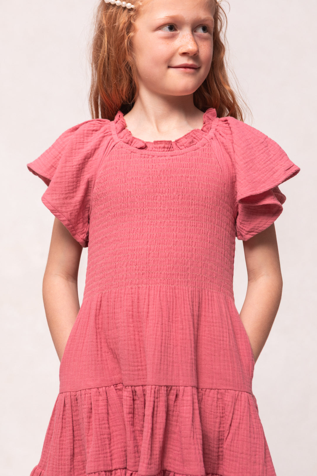 Mini Jovie Dress in Pink