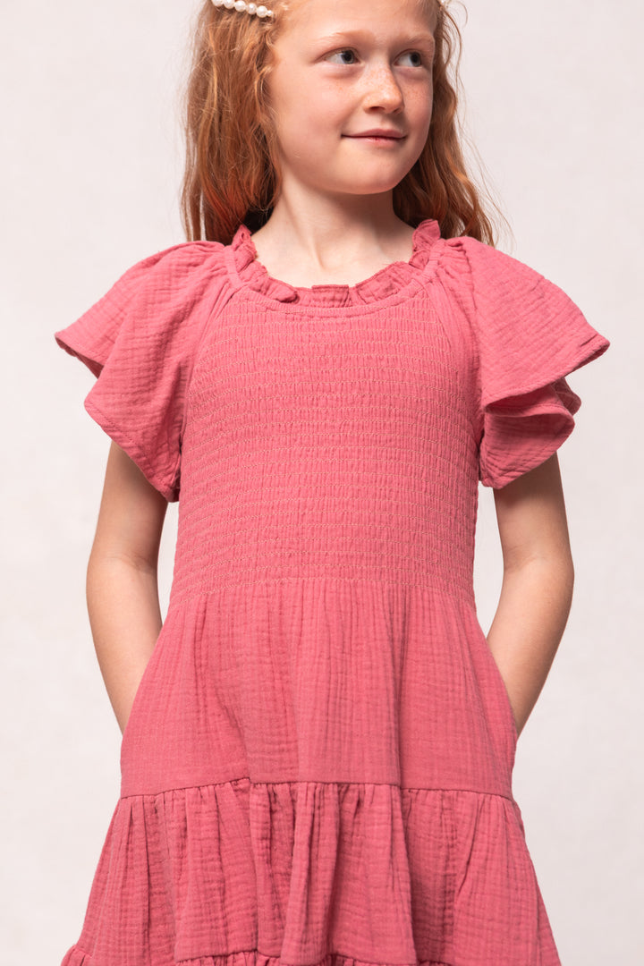 Mini Jovie Dress in Pink