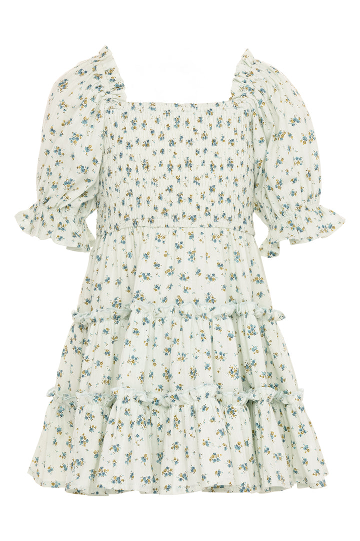 Mini Madeline Dress in Blue