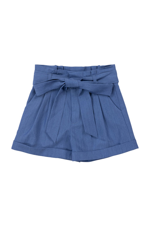 Mini Maria Shorts in Chambray