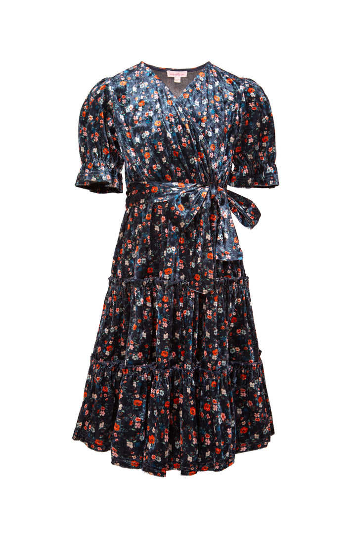 Mini Millie Dress in Navy Floral - FINAL SALE