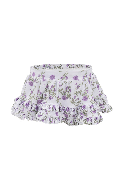 Mini Rita Ruffle Skirt in Maeve Floral