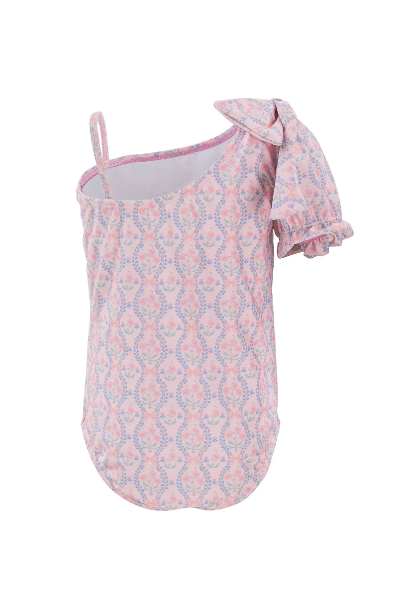 Mini Sailor One Piece in Raquel Pink Floral
