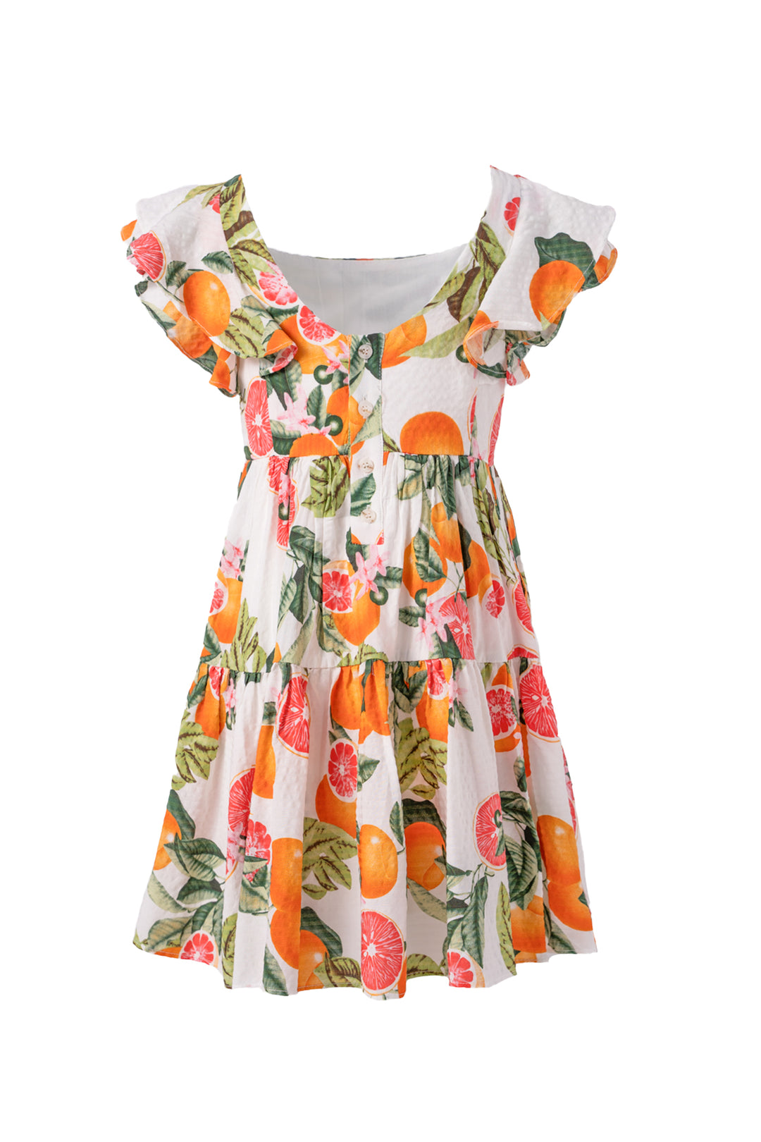 Mini Trixie Dress in Citrus
