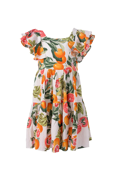 Mini Trixie Dress in Citrus