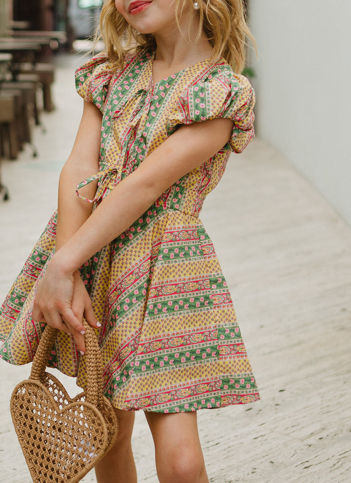 Mini Zaza Dress Made With Liberty Fabric