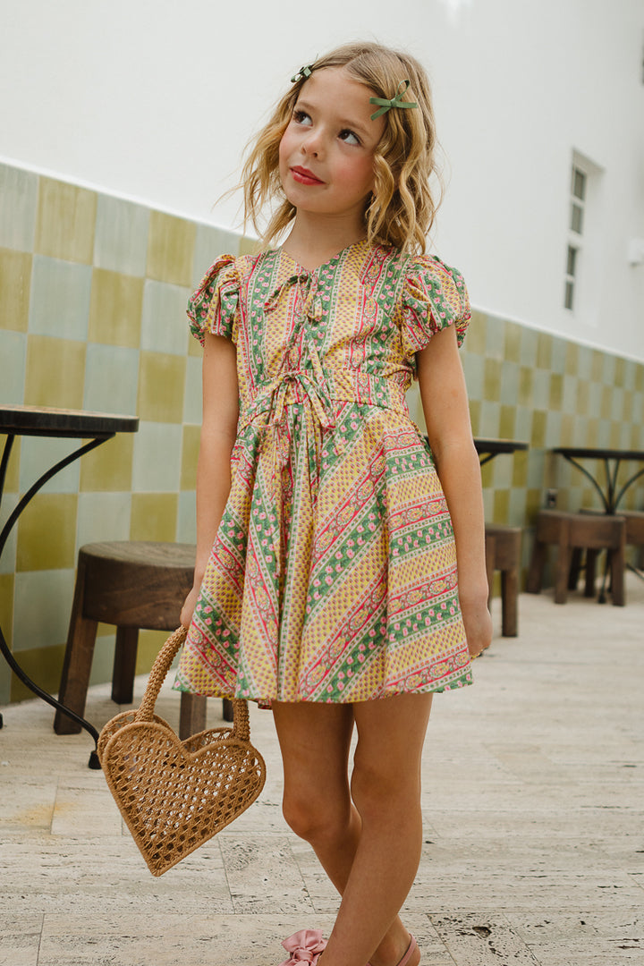 Mini Zaza Dress Made With Liberty Fabric