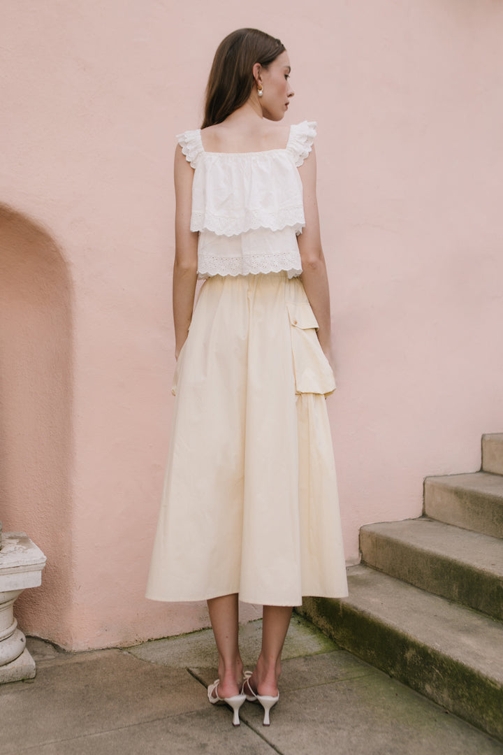 Nadia Skirt in Khaki