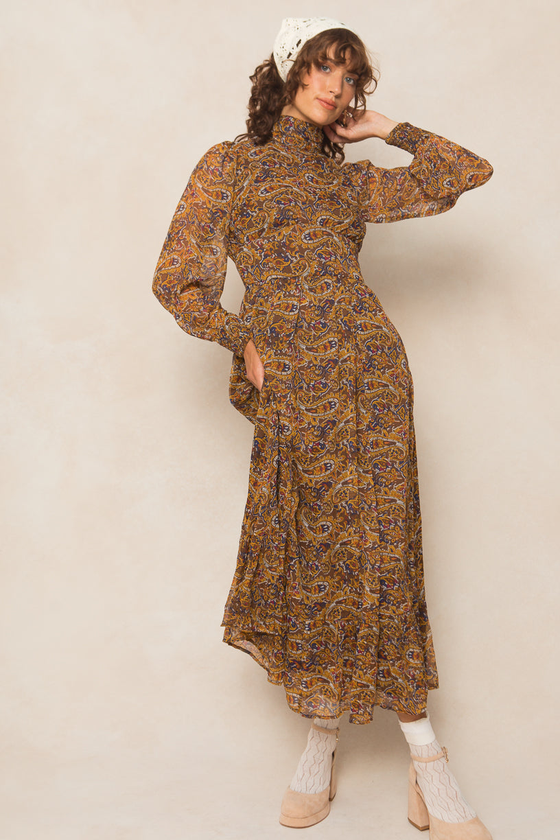 Payton Dress in Paisley - FINAL SALE