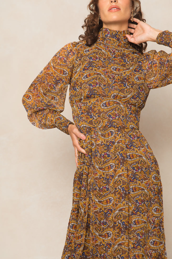 Payton Dress in Paisley - FINAL SALE