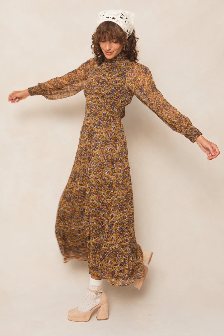 Payton Dress in Paisley - FINAL SALE