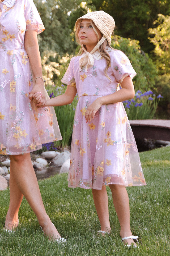 Mini Penelope Dress in Lilac - FINAL SALE