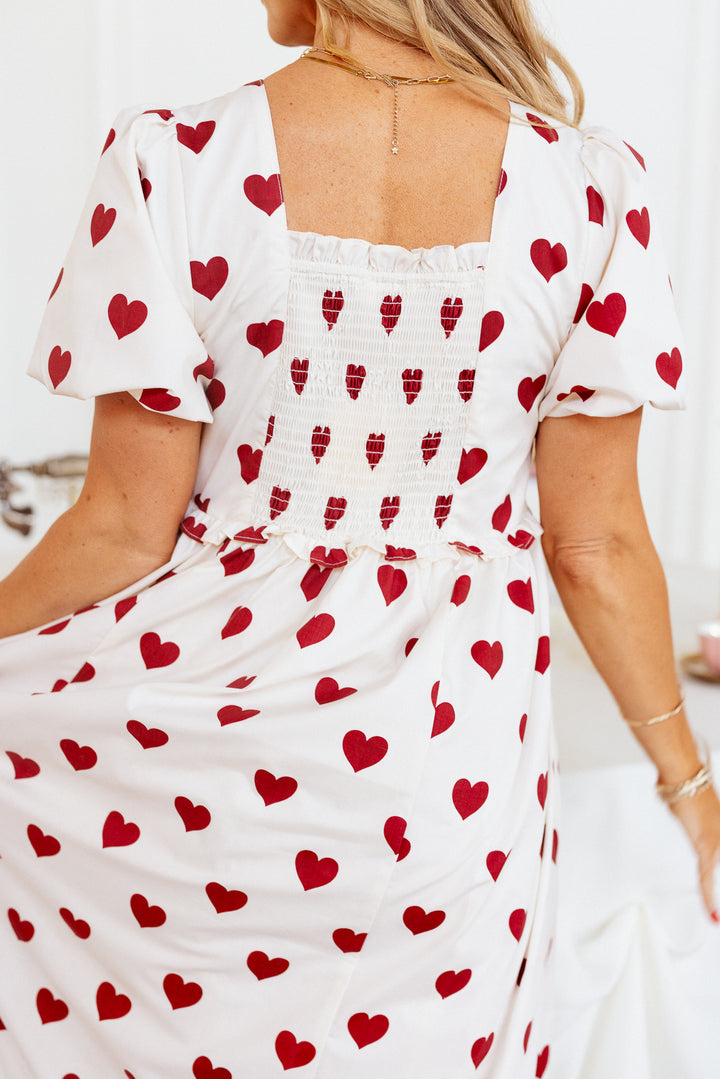 Picnic Dress in Hearts