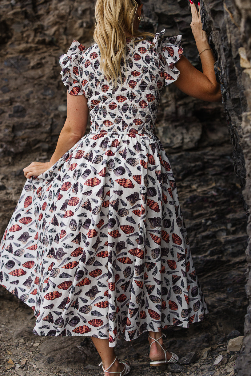 Hattie Dress in Seashell - FINAL SALE