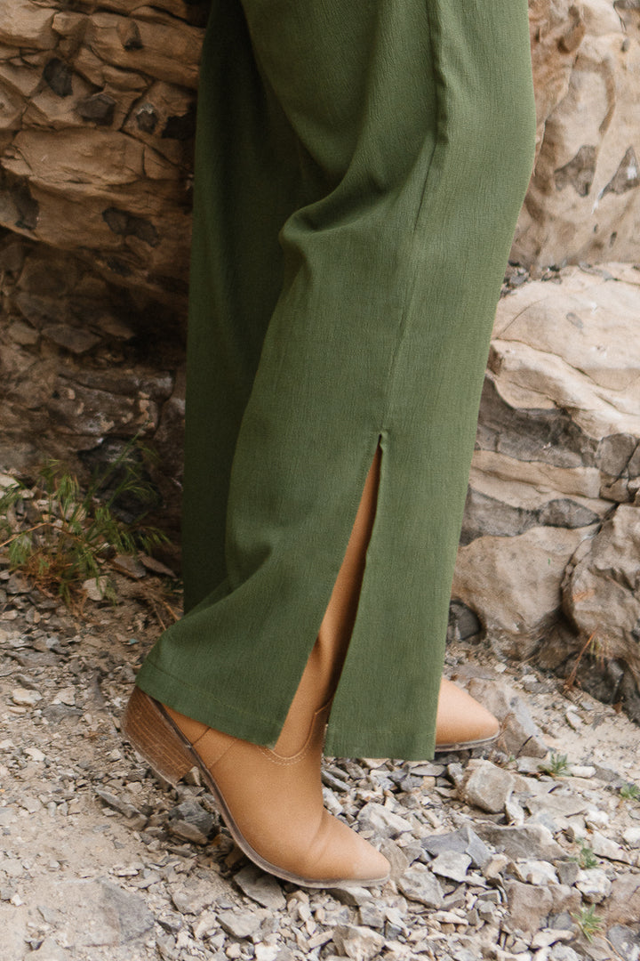 Newport Pants in Olive - FINAL SALE