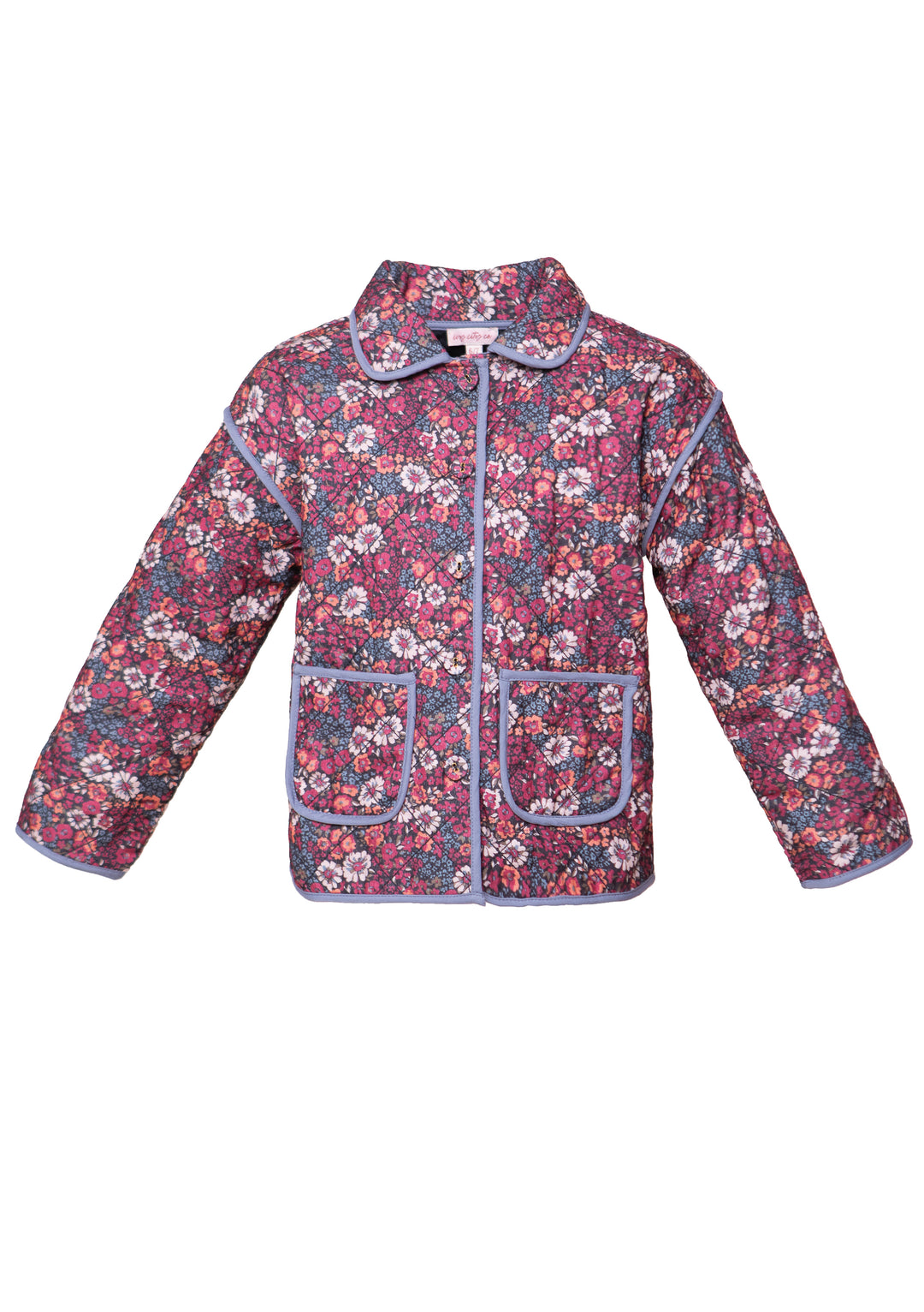 Mini Raquel Quilted Jacket in Floral - FINAL SALE