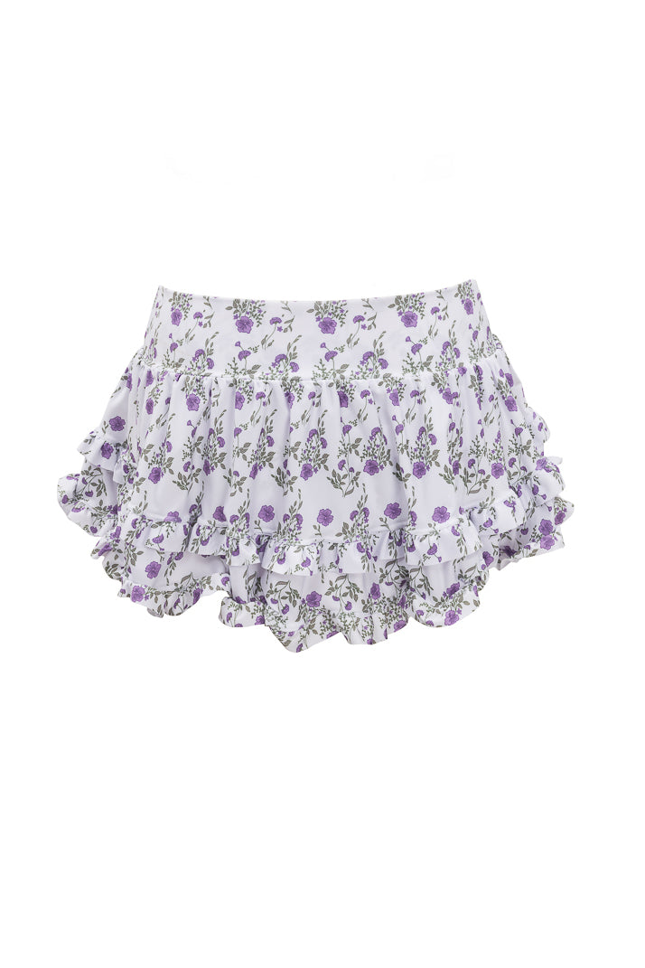 Rita Ruffle Skirt in Maeve Floral
