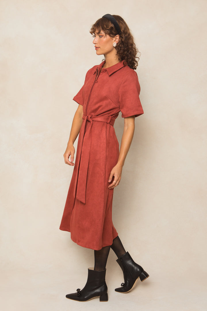 Rory Suede Dress - FINAL SALE