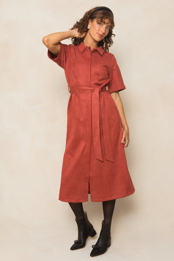 Rory Suede Dress - FINAL SALE