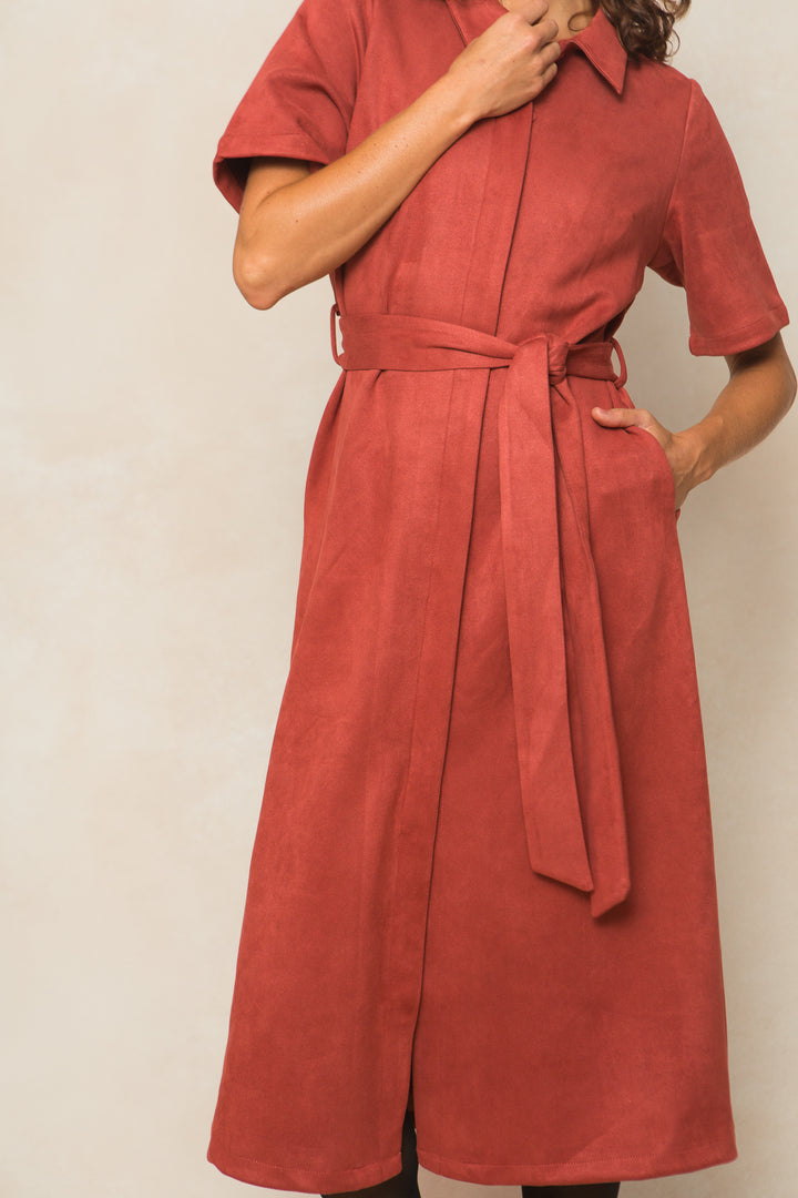 Rory Suede Dress - FINAL SALE