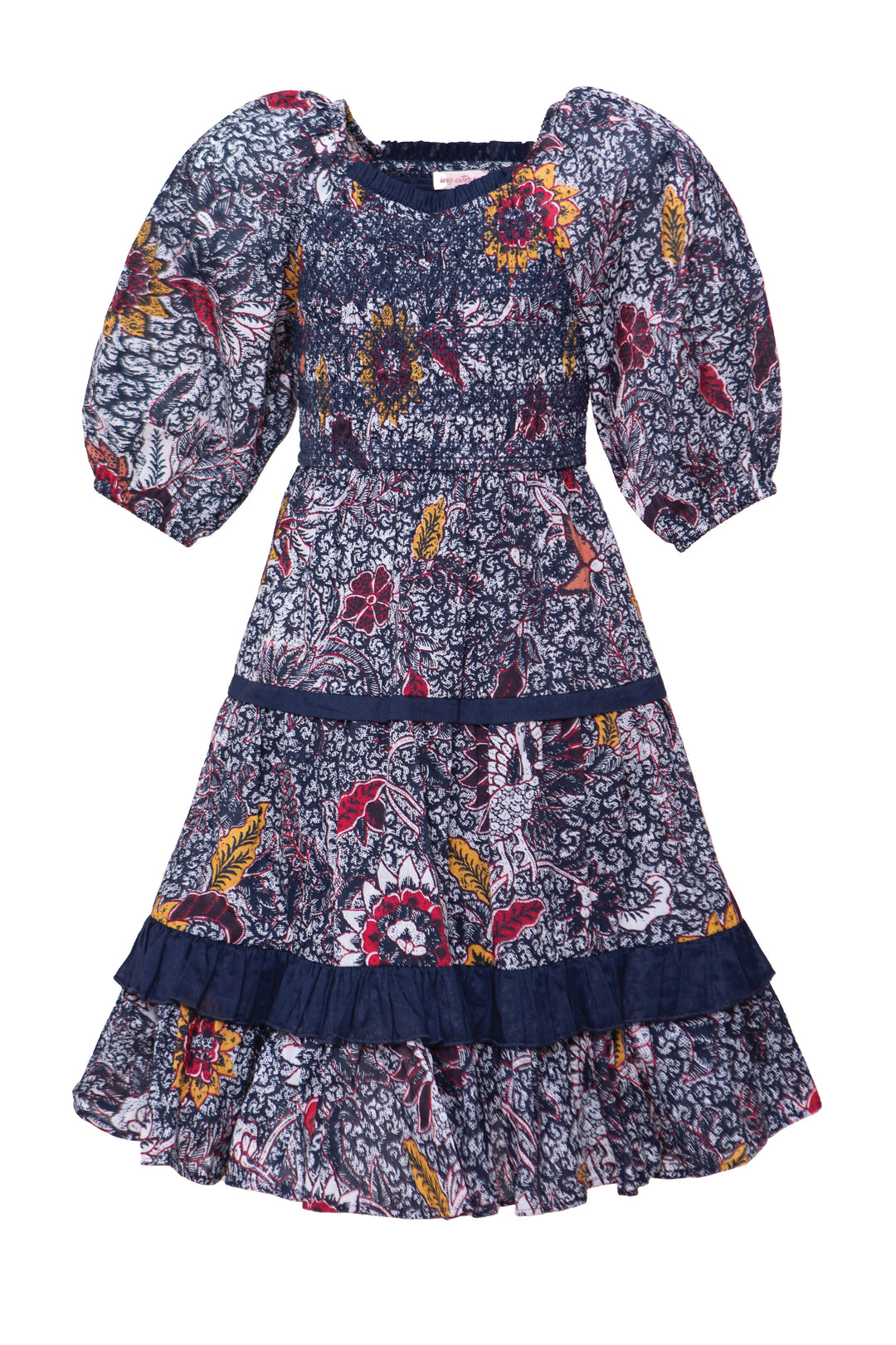 Mini Roselyn Dress in Navy Floral - FINAL SALE