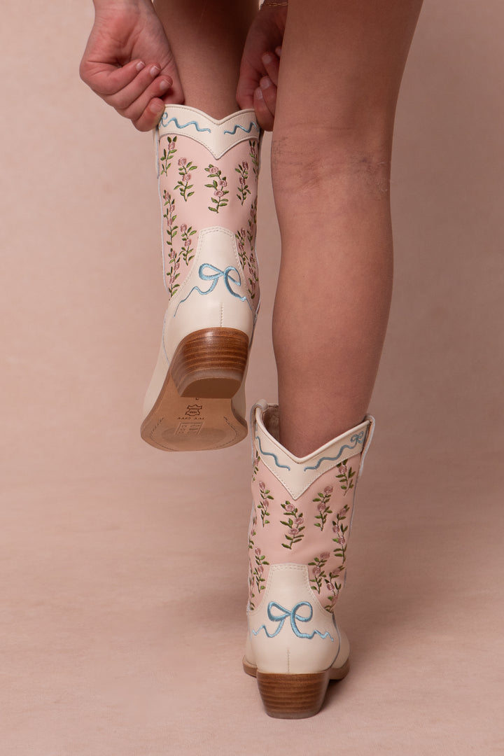 Mini Rosemary Cowgirl Boots