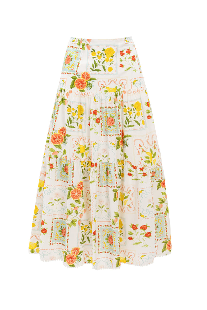 Rosina Skirt in Citrus