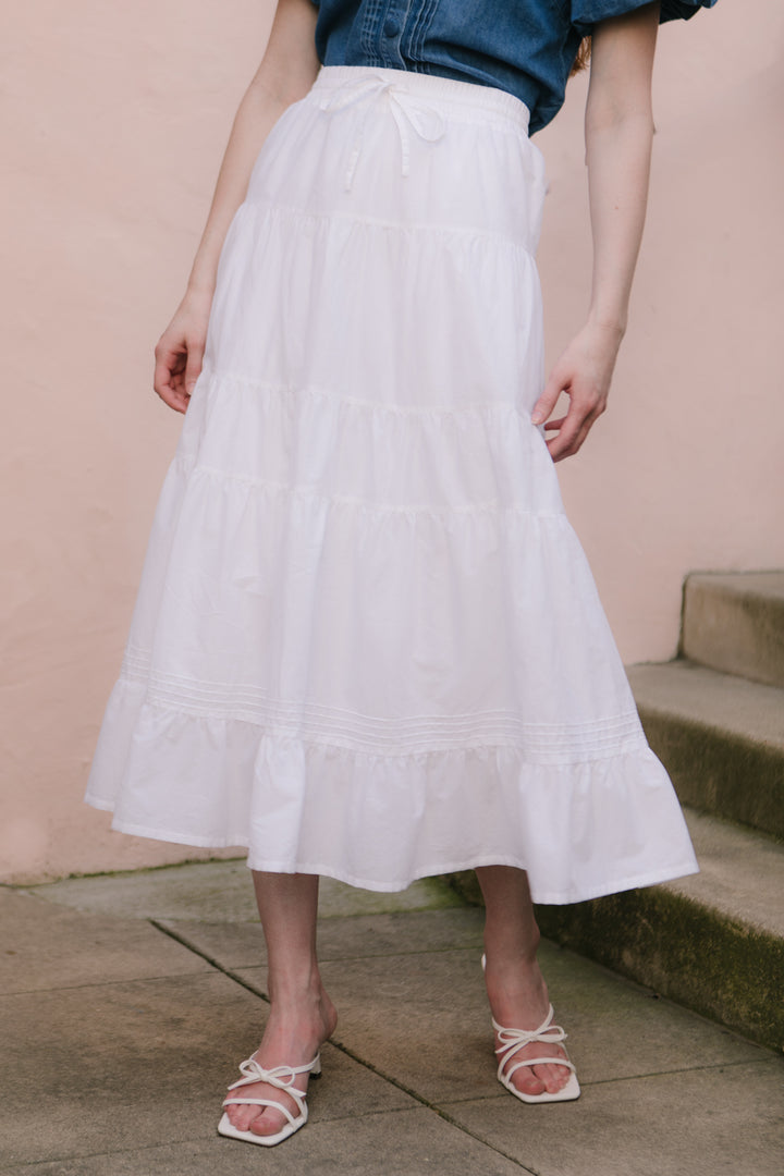 Sansa Skirt in White