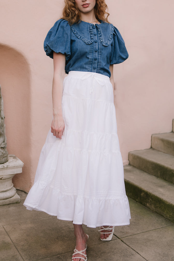 Sansa Skirt in White