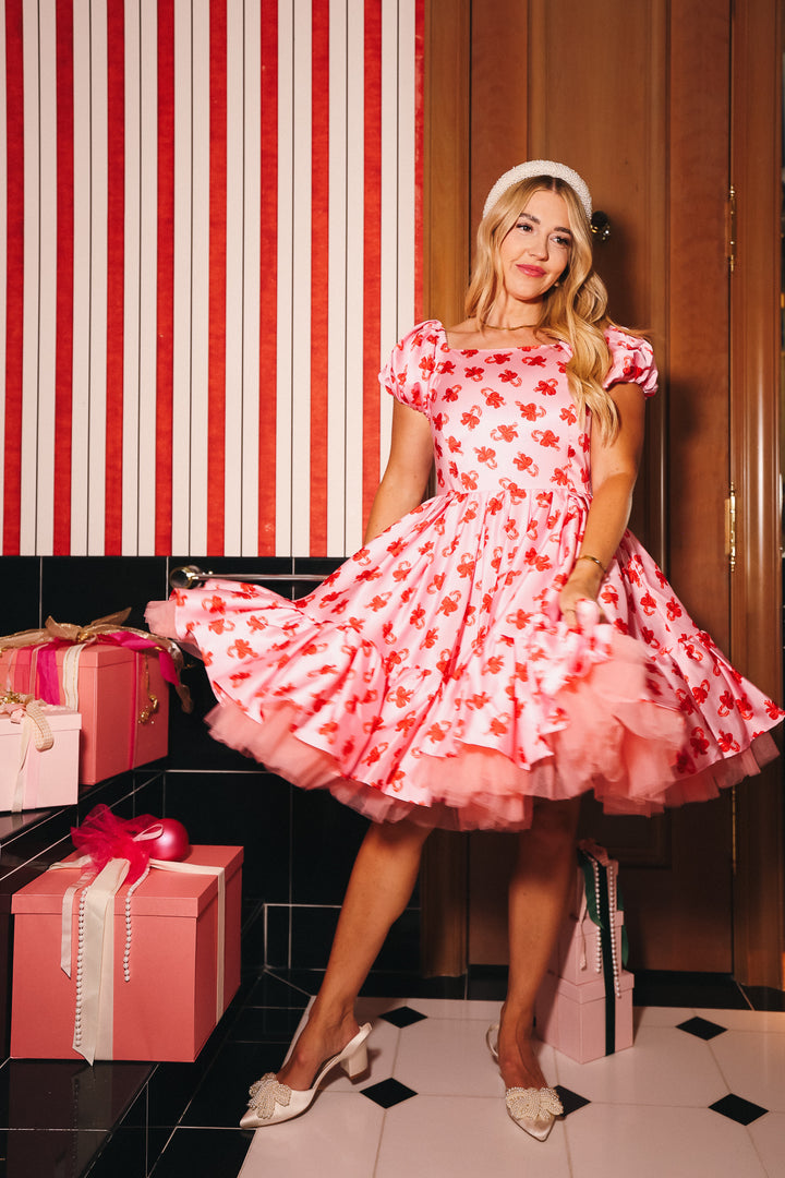 Scottie Dress in Candy Canes - FINAL SALE