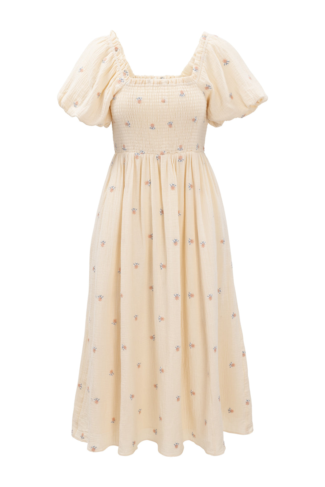 Serendipity Dress in Cream Floral