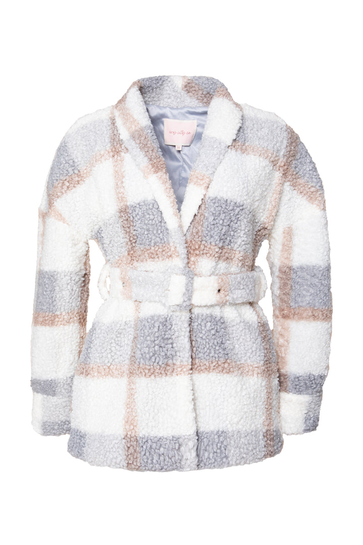 Stetson Coat in Plaid - FINAL SALE