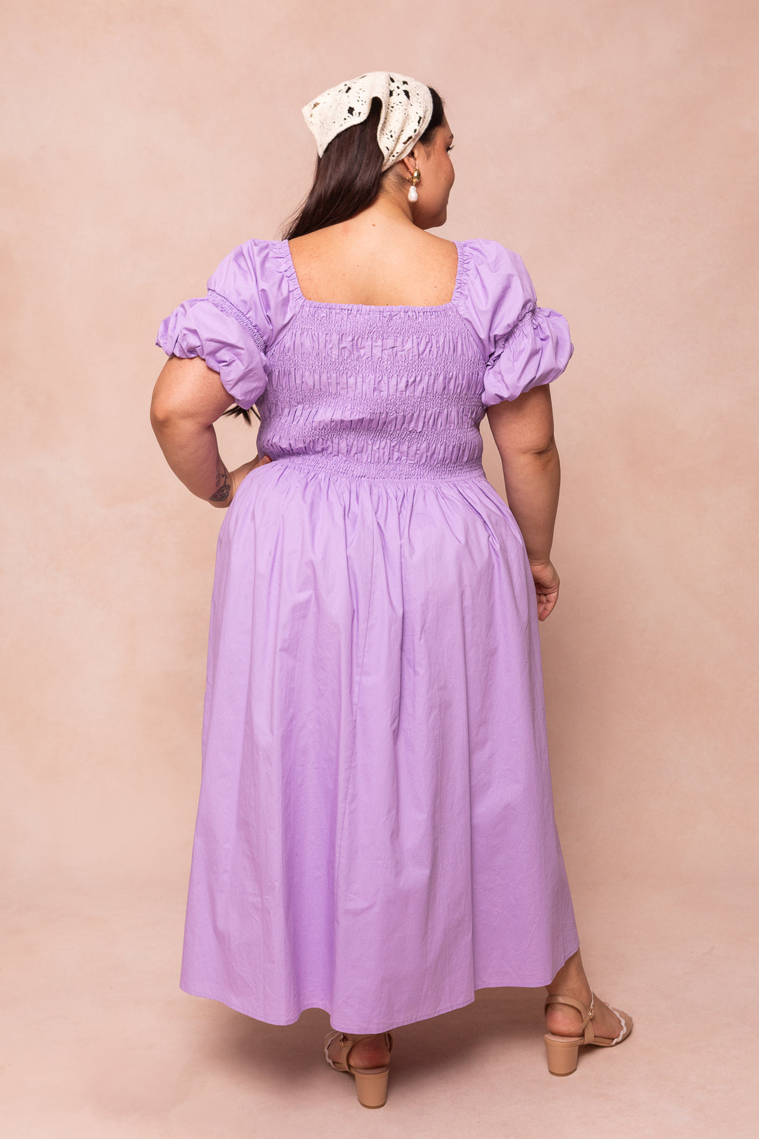 Lisa Dress in Lavender