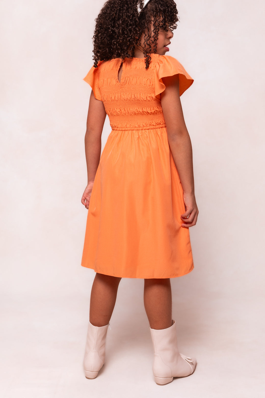 Mini Janessa Dress in Orange