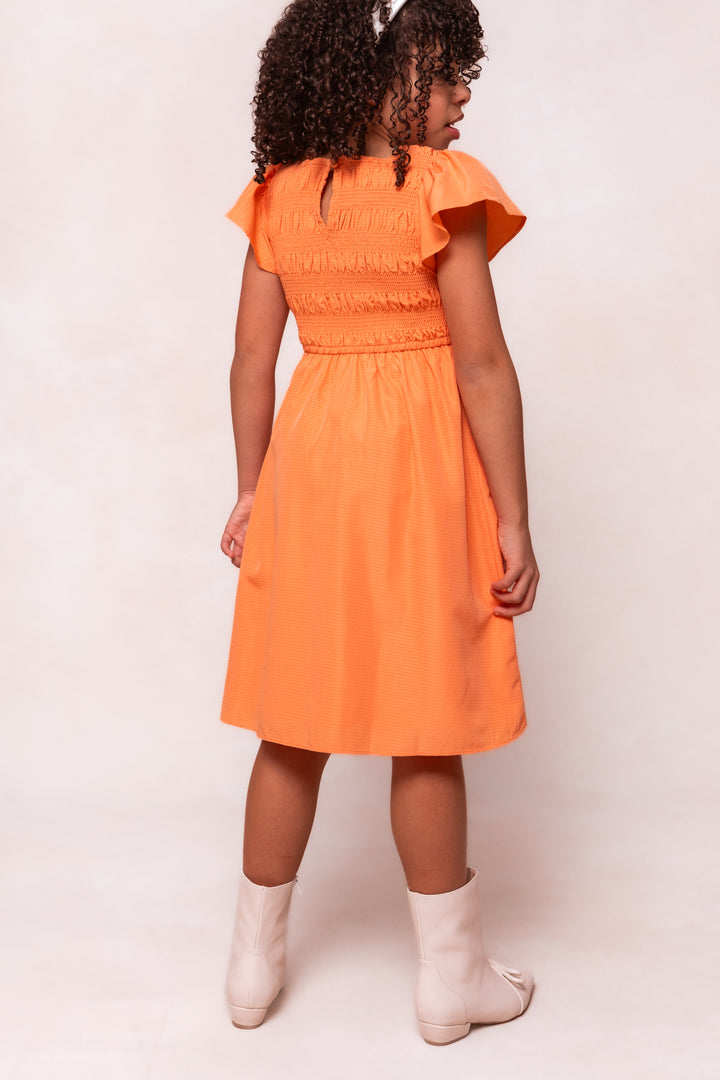 Mini Janessa Dress in Orange