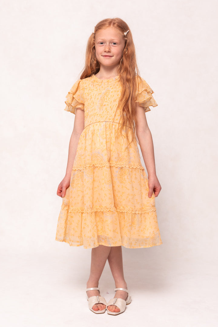 Mini Meg Dress in Yellow