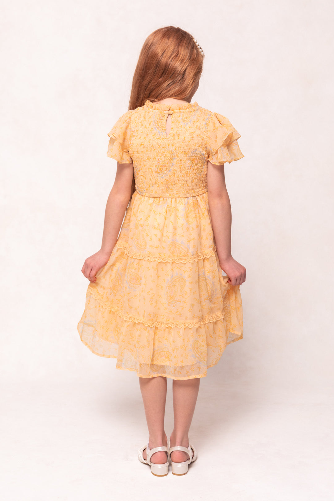 Mini Meg Dress in Yellow
