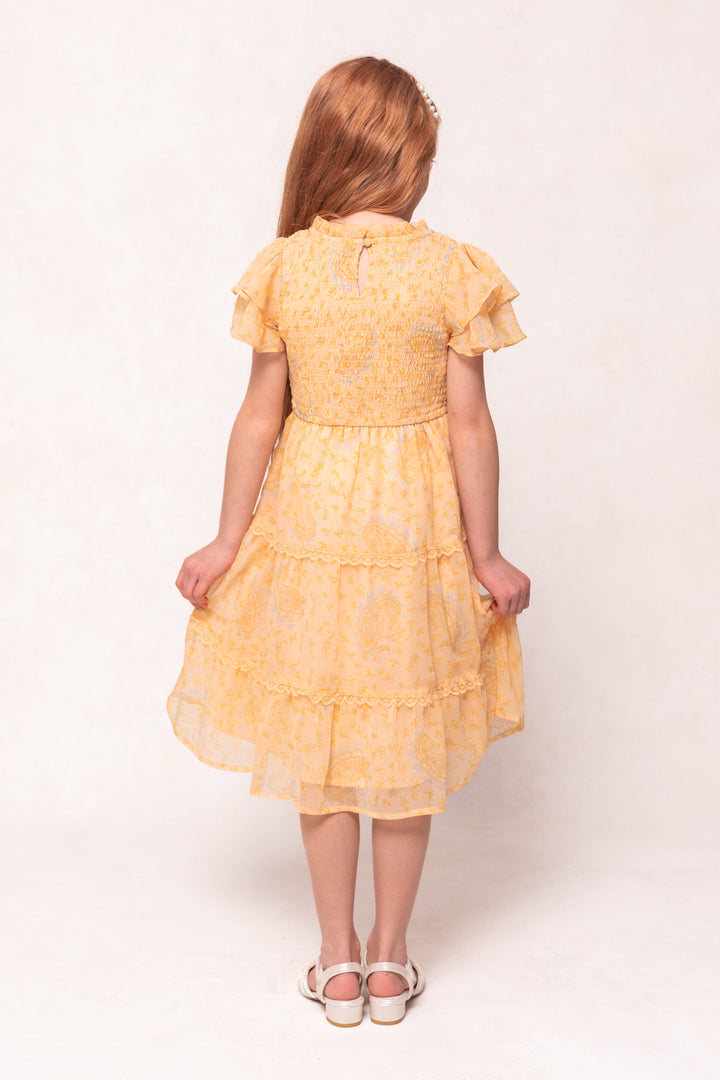 Mini Meg Dress in Yellow